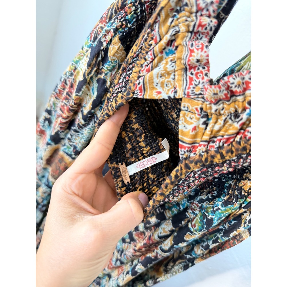 Free People Brown Floral Halter Maxi Dress - Picture 7 of 8